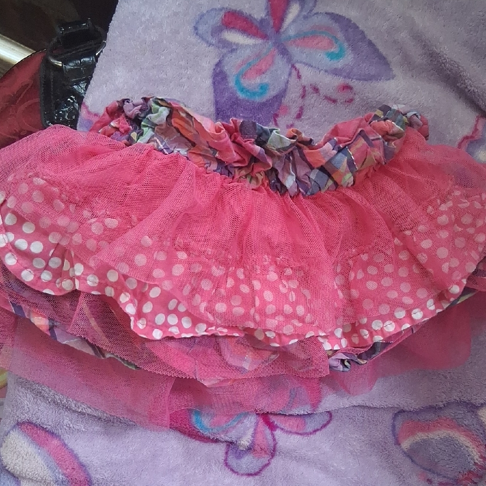 1989 Place Multicolor Ruffle Skort